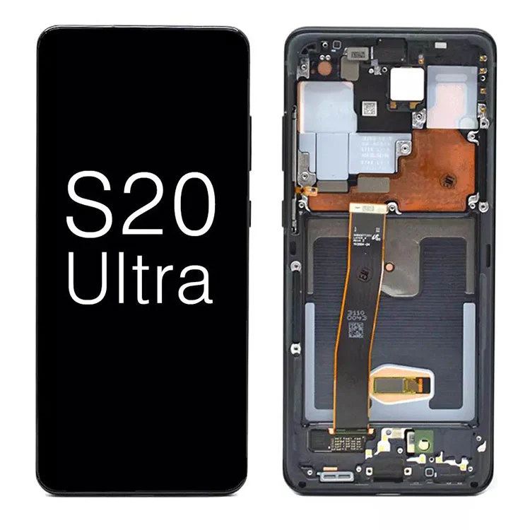 Samsung Galaxy S20 S20 Ultra G988 5G OLED дисплейі LCD сенсорлық экранды ауыстыру