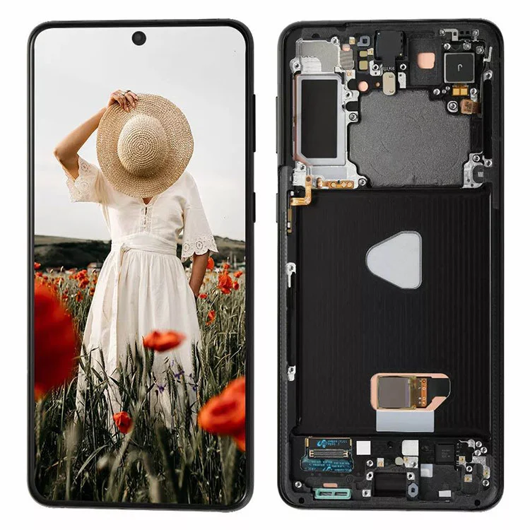 Samsung Galaxy S21 Plus және LCD дисплейі үшін сенсорлық экранды құрастыруды ауыстыру