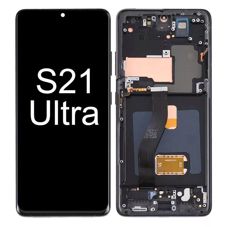 Samsung Galaxy S21 Ultra LCD үшін сенсорлық экранды құрастыруды ауыстыру